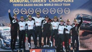 WRCジャパン：エバンス、オジエの1-2でトヨタが4年連続のマニュファクチャラーズタイトルを獲得