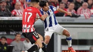 今季最初のバスクダービーはアスレティックがウノセロ勝利！　久保建英スタメンのソシエダは攻撃低調で連勝ストップ【ラ・リーガ】