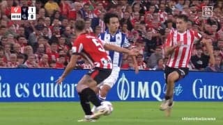 速すぎだろ！久保建英、超爆速ドリブルで長距離ぶち抜き独走「ナイスすぎる」3枚相手にひとりカウンターでイエロー誘発の瞬間