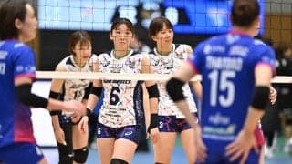 SVリーグ女子　埼玉上尾が首位をキープしデンソー、大阪MV、姫路が追いかける