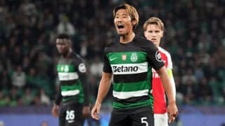 【欧州CL】守田英正スポルティングが初黒星！冨安健洋所属プレミア強豪｢高すぎた｣壁と日本代表の要に｢求められる｣もの【スポルティングVSアーセナル】激闘フォト　