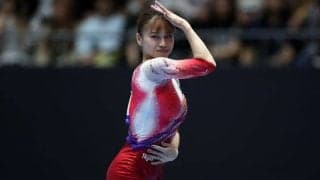 「制服はJKぶりに着た」25歳女子体操選手、話題となったCM“再現”に「さすがっす！！」スカート揺らして大技披露