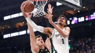 ウェンバンヤマが躍動しスパーズ4連勝…NBAカッブB組は3チーム同率の大混戦