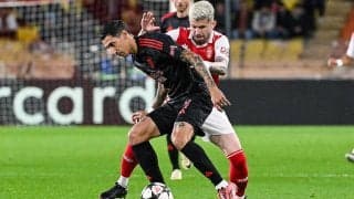 南野拓実不出場のモナコがCL初黒星…ディ・マリア圧巻2アシストのベンフィカに逆転負け【CL】