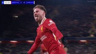 嘘だろ？ リヴァプール10番の“まさかのフィニッシュ”が脚光！「神ってる」「天才だ」「トラップからシュートまで100点」レアル・マドリードもお手上げの瞬間