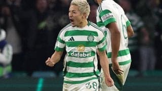 「ゴラッソすぎる！」「切り返しが極上」前田大然のCL3点目はチーム救うゴラッソ！日本代表の活躍に絶賛相次ぐ「うますぎて笑った」