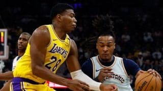 レイカーズの八村塁が16得点を挙げ勝利に貢献…新人コネクトはチームハイの20得点