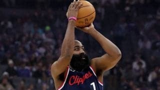 ジェームズ・ハーデンがクリッパーズ加入後最多の43得点…通算102度目の40得点超え