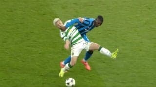 問題発生！ 前田大然が「ありえない」 背後から“爆速プレス”でボール奪取→イエローカード誘発の“神プレー”「速すぎ」「止まらねえ」