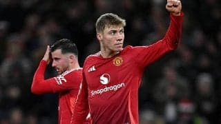 ユナイテッドがアモリム体制初のホームゲームで初白星！　一時逆転許すもホイルンド2発で接戦制す【EL】