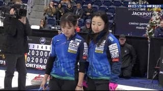 一体、何が！？吉田知那美＆藤澤五月が試合中に“大爆笑” 「たまたますぎるけど！」奇跡的ショットの一部始終