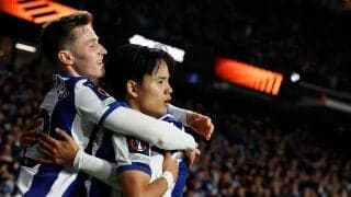 久保建英、圧巻の1G1Aで強豪アヤックス撃破　攻撃指標が軒並み「90％」超え、データサイトが公開の驚愕スタッツ【欧州EL】