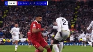 メッシみたい！ サラーの“異次元ドリブル”にファン熱狂「今が全盛期」「最高すぎる」マドリードDFを手玉に取ってPK奪取