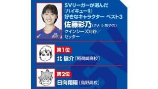 【ハイキュー‼×SVリーグ】クインシーズ刈谷の「お姉ちゃん」なセッター、佐藤彩乃は日向翔陽の「楽してこうぜ」のパスに「やばい」