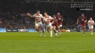 これぞジャパンラグビー！屈強なイングランドを切り裂いた至極の5連続パス＆ランは何度でも見たい 解説者も「素晴らしい」