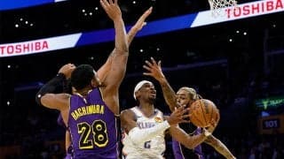レイカーズがサンダーに競り負けNBAカップ敗退…八村8得点、連覇ならず