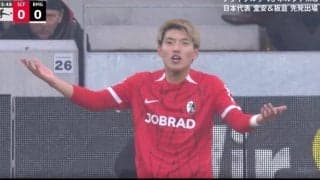 堂安律がキレた… 大ブーイングの嵐「ふざけるなよ！」 ファウル覚悟のタックルにイラッ…「そりゃ怒る」「これで止めるしかない」