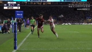 巨漢で上手いのがラガーマン ライン際で見せたノールック背面パスに8万超の大観衆が興奮のるつぼ 仲間も“マジかよ！？”な顔