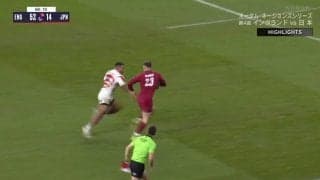 これでBK？デカくて強くて、しかも控え…イングランドの23歳ローバックの悪魔的ハンドオフに日本代表が蹴散らされた