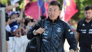 9月に就任した中田一三監督が来季も奈良を指揮…続投決定「共に進み、共に喜びを分かち合いましょう」