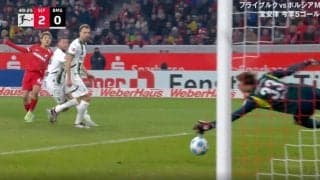 衝撃の「4%」 堂安律、とんでもないスーパーゴールに「ドン引き」 エグすぎる“超高難度ショット”が「もはや神」「振り早っ！」