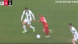 メッシかよ！ 堂安律が「エグすぎ」 ボール奪取→DF2人の間を切り裂く“超絶ドリブル”突破「キレッキレ」「ゴリゴリだな」