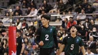 全日本インカレ男子　日本体大を下した専修大が初の栄冠　甲斐優斗がMVP