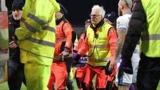 ボーヴェが試合中に意識を失いフィオレンティーナvsインテルが中断に、命に関わる緊急事態か