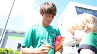 ｢今は1対1の個人レッスン｣ボルシアMG福田師王が語る18歳からのドイツ生活と｢日本で食べるのが一番｣大好きなネタ