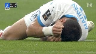 デゼルビ監督、大激怒！ 側頭部へのハイキックがまさかの“お咎めなし” 「軽率でしたね」物議を醸すラフプレーにスタジアム騒然