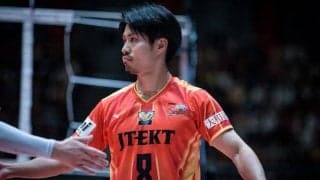 【バレー】STINGS愛知　日本代表セッターの関田誠大が練習中に足を負傷。先週末の2戦は帯同を見送る　SV男子