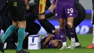 試合中に突如意識を失ったフィオレンティーナのボーヴェ、一夜明けて抜管し家族とも会話…ただ原因は不明