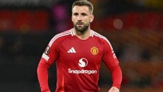 ようやく復帰したばかり…ルーク・ショーが新たに筋肉系の故障、数週間離脱か