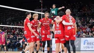 SVリーグ男子　WD名古屋が好調を維持し10連勝