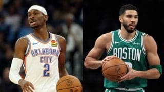 サンダーのSGA、セルティックスのテイタムが10-11月の月間最優秀選手賞に選出