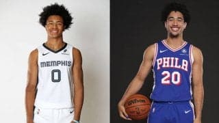 10-11月の月間最優秀新人賞にグリズリーズのウェルズ、シクサーズのマケインが選出