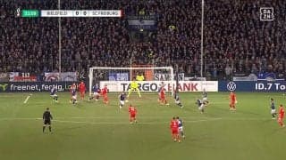 堂安律のダイレクトミドルが話題沸騰…古巣相手に「容赦なし！」 鋭い弾丸シュートにスタジアム騒然