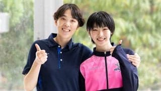 【バレー】ブリリアントアリーズジュニア・藤岡智恵美監督「可能性は誰にも決められない」、西澤紗希さん「一人のプレーヤーとしてコートに立たせてもらっています」