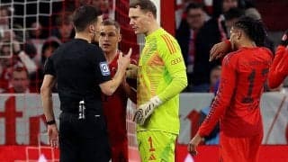 キャリア初退場ノイアーにドイツカップ2試合の出場停止…すでに敗退で適用は来季以降に