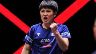世界ランク3位の張本智和に中国メディアから賛辞　切磋琢磨によるメリットを強調「技術交流とイノベーションを促進」