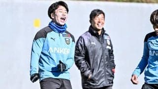 【川崎・山田新が感じさせる得点王になるための1試合6得点の可能性(1)】本来は難しい数字を「可能」と思わせる決戦2日前の雰囲気。「チャンスを逃がさないようにしっかりさぼらず」と話す泰然自若