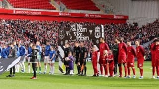 エバートンvsリバプールが試合当日に急きょ開催延期…強風の影響　「安全が一番」