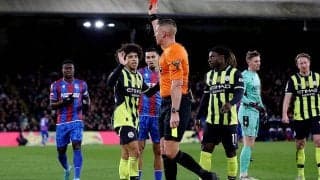 後半終盤ルイス退場のシティは2度の先行許してドロー…善戦パレスで復帰の鎌田大地は出番なし【プレミアリーグ】