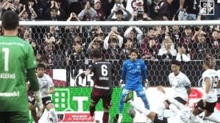ズドンッ！ 神戸MFの“優勝弾”が「とんでもないゴラッソ」「えっぐいわ」スタジアム大興奮の鮮烈すぎる一撃「気持ちいい」