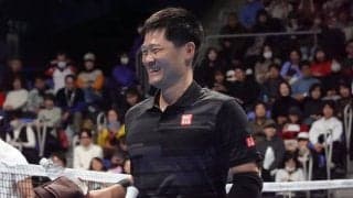 国枝慎吾が現世界王者の小田凱人を撃破！小田の夢に「まずは俺を倒してから」
