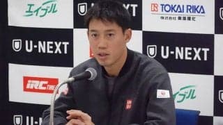 錦織圭がシーズンを総括。復活の来季へ足がかり「またスタート地点に立った」