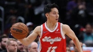 河村勇輝がステップバックスリー含む4得点…グリズリーズ3連勝で2位浮上