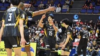 SVリーグ男子　アウェーでヴォレアスに連勝のSTINGS愛知が首位に浮上