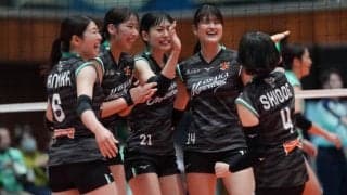 【バレー】大阪MVが7連勝で首位を守る。KUROBEがフルセットでNEC川崎を破り、6勝目　SV女子