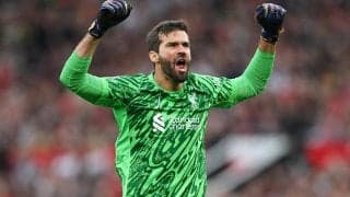 ついに戦列復帰のリバプールGKアリソン、スロット監督は守護神の活躍に期待「ケレハーより良いプレーは簡単ではないが、彼なら…」